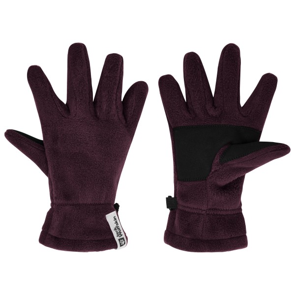 Jack Wolfskin - Kid's Fleece Glove - Handschuhe Gr 140 braun von Jack Wolfskin