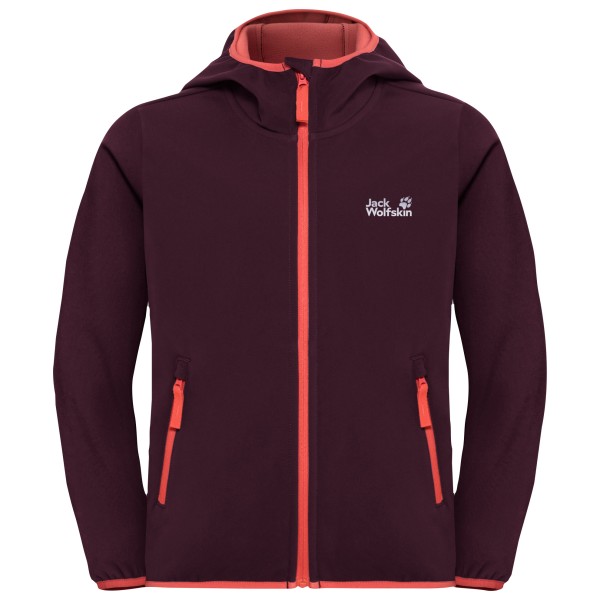 Jack Wolfskin - Kid's Fourwinds Jacket - Softshelljacke Gr 152 lila von Jack Wolfskin