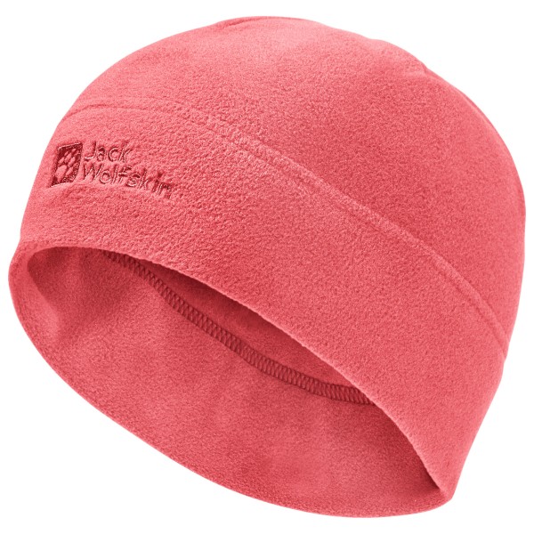 Jack Wolfskin - Kid's Real Stuff Beanie - Mütze Gr One Size rot/rosa von Jack Wolfskin