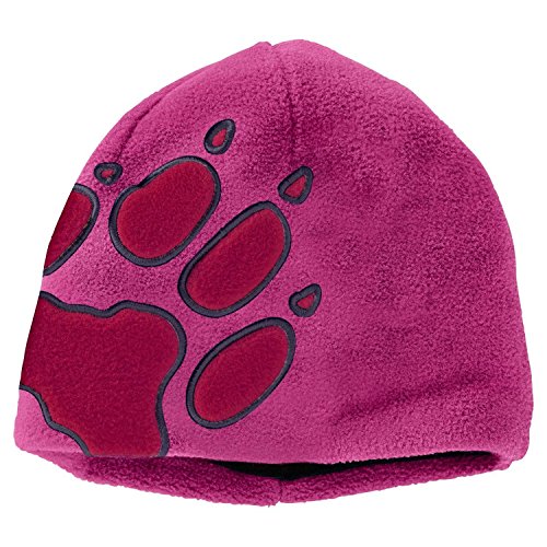 Jack Wolfskin Kids Front PAW Hat Lila, Kinder Kopfbedeckung, Größe One Size - Farbe Fuchsia von Jack Wolfskin