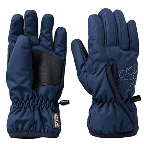 Jack Wolfskin Kinder-Handschuhe für einfachen Einstieg (128) (Nachtblau), Nacht Blau, 128 cm von Jack Wolfskin