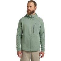 Jack Wolfskin Kolbenberg Hooded FZ Men Fleecejacke Herren XL green eucalyptus von Jack Wolfskin