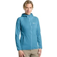 Jack Wolfskin Kolbenberg Hooded FZ Women Fleecejacke Damen XS blue Sky Blue von Jack Wolfskin