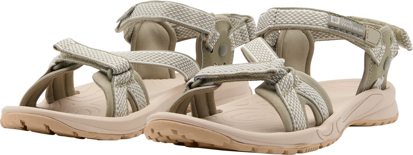 Jack Wolfskin LAKEWOOD RIDE SANDAL W Outdoorsandale mit Klettverschluss Jack Wolfskin LAKEWOOD RIDE SANDAL W Outdoorsandale mit Klettverschluss von Jack Wolfskin