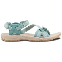 Jack Wolfskin Lakewood Ride Sandal Women Nachhaltige Trekkingsandalen Damen 42 green soft jade von Jack Wolfskin