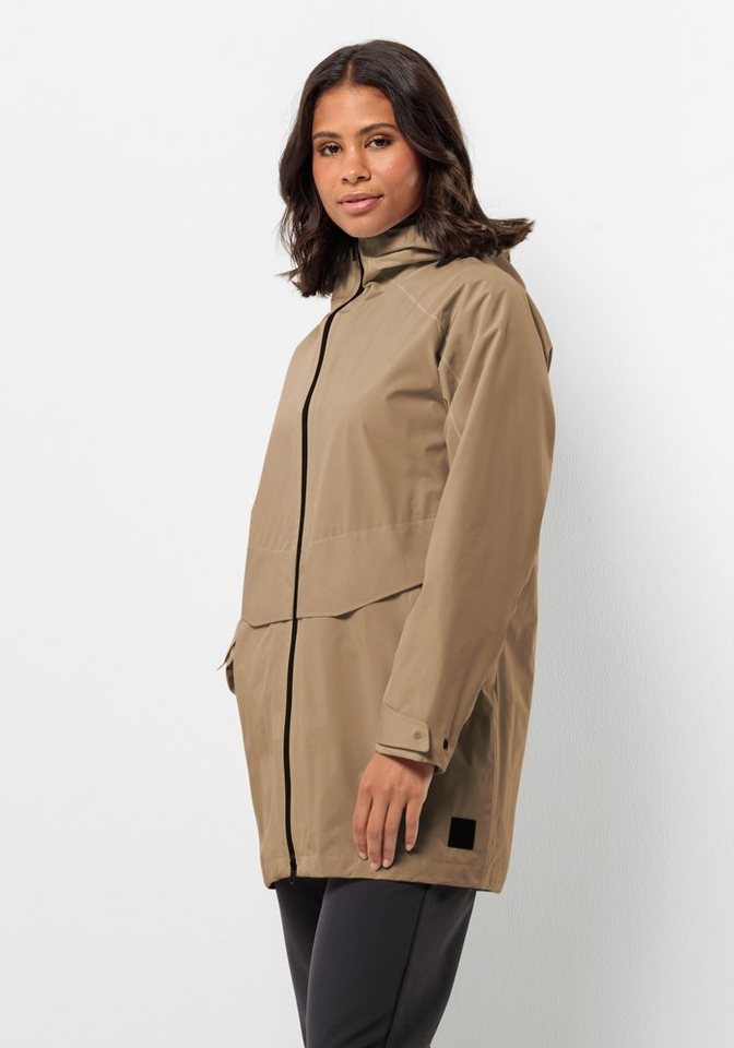 Jack Wolfskin Langjacke MAINKAI LONG JKT W von Jack Wolfskin