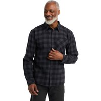 Jack Wolfskin Lite Flannel Shirt Men Flanellhemd Herren M checks CHECK black von Jack Wolfskin