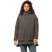 Jack Wolfskin Luisenplatz Jacket Women Wasserdichte Winterjacke Damen XS cold coffee cold coffee von Jack Wolfskin