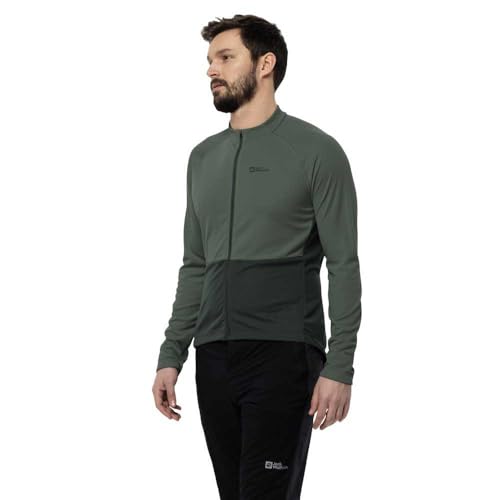 Jack Wolfskin MOROBBIA FZ L/S M XL, Hedge Green von Jack Wolfskin