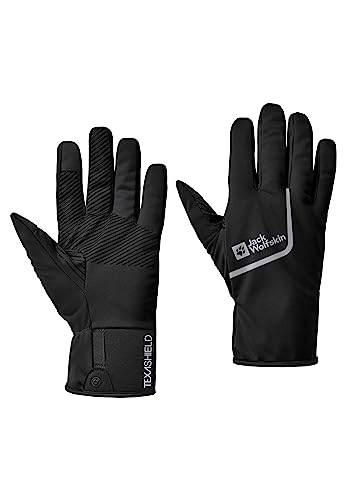 Jack Wolfskin MOROBBIA Light Glove Black M von Jack Wolfskin