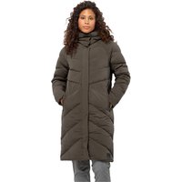 Jack Wolfskin Marienplatz Coat Women Daunenmantel Damen XL cold coffee cold coffee von Jack Wolfskin