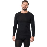 Jack Wolfskin Merino Longsleeve Men S schwarz black von Jack Wolfskin