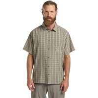 Jack Wolfskin Meseta Shirt Men Kurzarm Hemd Herren L checks CHECK stone von Jack Wolfskin