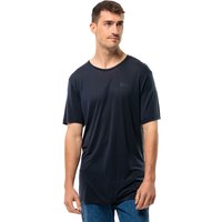 Jack Wolfskin Mola T-Shirt Men Funktionsshirt Herren S blau night blue von Jack Wolfskin