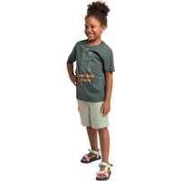 Jack Wolfskin More Hugs T-Shirt Kids T-Shirt Aus Biobaumwolle Kinder 152 grau slate green von Jack Wolfskin