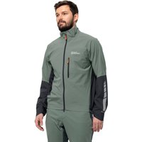 Jack Wolfskin Morobbia 2.5L Jacket Men Fahrrad-Regenjacke Herren M hedge green hedge green von Jack Wolfskin