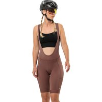 Jack Wolfskin Morobbia BIB Shorts Women Fahrradshorts mit Trägern Damen XXL braun dark rust von Jack Wolfskin