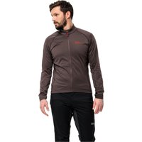 Jack Wolfskin Morobbia FZ Men Fahrrad-Fleecejacke Herren S red earth red earth von Jack Wolfskin