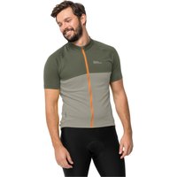 Jack Wolfskin Morobbia FZ T-Shirt Men Radtrikot Herren L misty green misty green von Jack Wolfskin