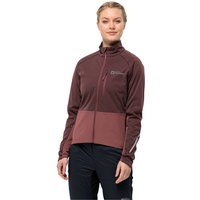 Jack Wolfskin Morobbia Jacket Women Fahrrad-Softshelljacke Damen M dark maroon dark maroon von Jack Wolfskin