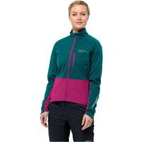 Jack Wolfskin Morobbia Jacket Women Fahrrad-Softshelljacke Damen S sea green sea green von Jack Wolfskin