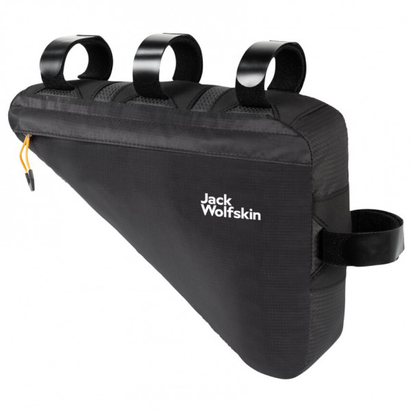 Jack Wolfskin - Morobbia Triangle Bag - Fahrradtasche Gr 2 l grau/schwarz von Jack Wolfskin