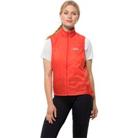 Jack Wolfskin Morobbia Wind Vest Women Outdoor-Weste Damen L tango orange tango orange von Jack Wolfskin