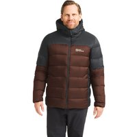 Jack Wolfskin Nebelhorn Down Hoody Men RDS Daunenjacke Herren L brown hot choc von Jack Wolfskin