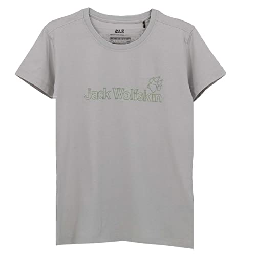 Jack Wolfskin New Logo T-Shirt Damen Kurzarm Shirt Baumwolle 5006381-4650 M von Jack Wolfskin