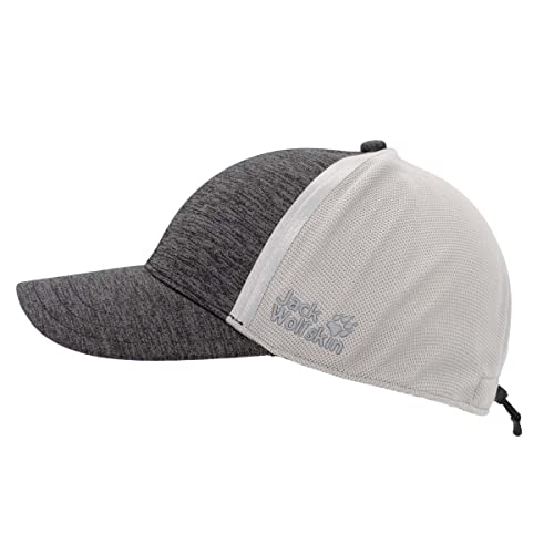 Jack Wolfskin New Seamless Athletic Cap Kappe Basecap Sonnenhut Gr. L Grau Unisex 1907761-6320 von Jack Wolfskin