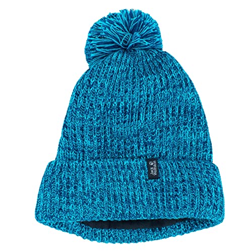 Jack Wolfskin New White Rock Cap Beanie Damen Winter Mütze Blau 1908851-1024 M von Jack Wolfskin