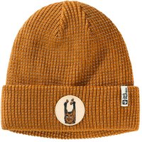 Jack Wolfskin Night Hawk Beanie Kids Reflektierende Strickmütze Kinder one size autumn leaves autumn leaves von Jack Wolfskin