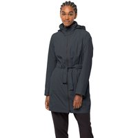 Jack Wolfskin Norden Port Coat Women Regenmantel Damen L phantom phantom von Jack Wolfskin