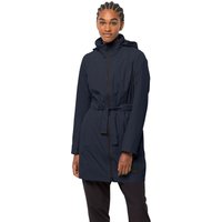 Jack Wolfskin Norden Port Coat Women Regenmantel Damen XXL blue night blue von Jack Wolfskin