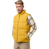 Jack Wolfskin Nordlicht Vest Men RDS Daunenweste Herren S yellow mustard von Jack Wolfskin