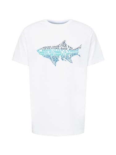 Jack Wolfskin Ocean Life T Men, XL, White Rush von Jack Wolfskin