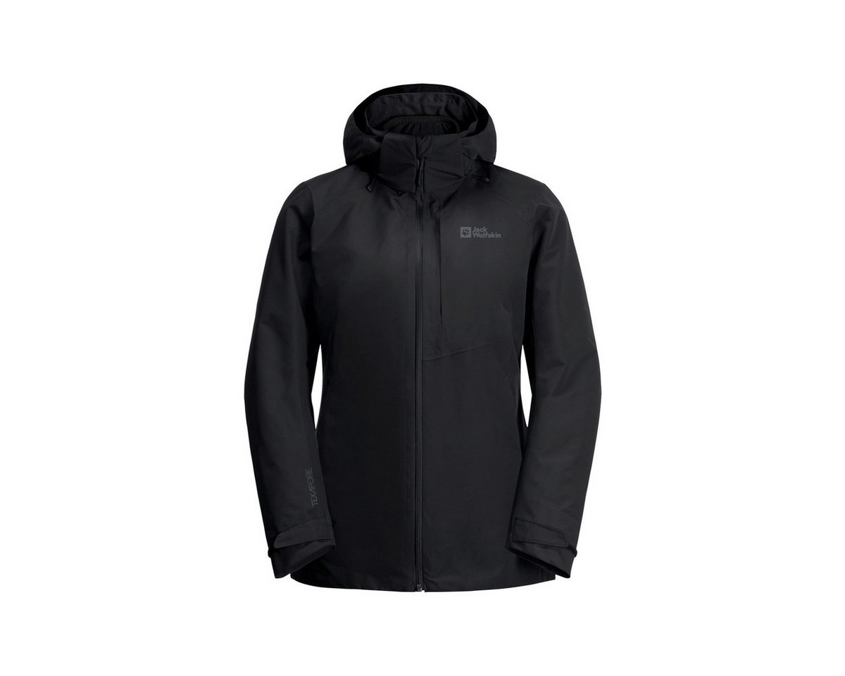Jack Wolfskin Outdoorjacke Outdoorjacke für Damen in schwarz (1-St) von Jack Wolfskin