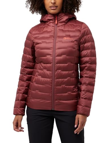 Jack Wolfskin PASSAMANI DOWN HOODY W red ochre, M von Jack Wolfskin