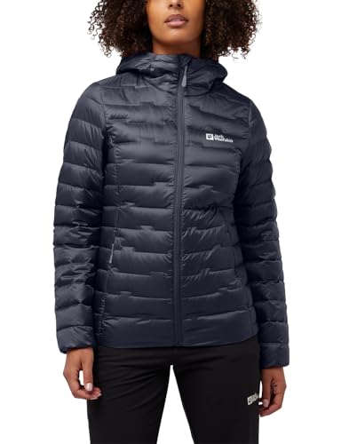 Jack Wolfskin PASSAMANI DOWN HOODY W graphite, S von Jack Wolfskin