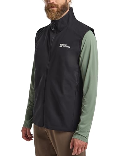 Jack Wolfskin PRELIGHT Stride Vest M Black L von Jack Wolfskin