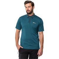 Jack Wolfskin Packs & GO Polo Men Poloshirt Herren S blue daze blue daze von Jack Wolfskin