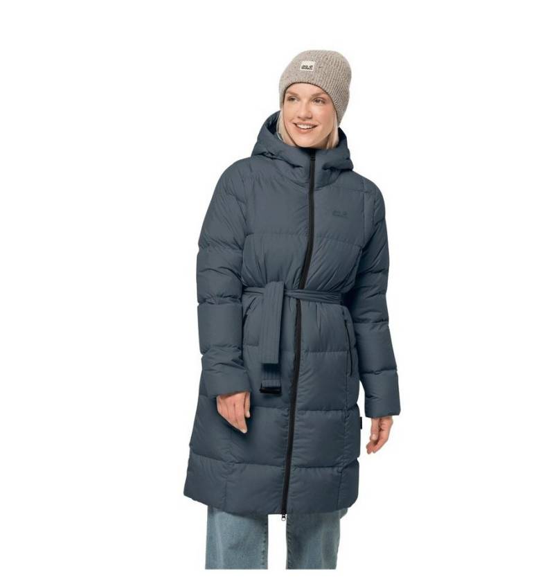 Jack Wolfskin Daunenmantel Frozen Lake Coat (winddicht, wasserabweisend) dunkelblau Damen von Jack Wolfskin