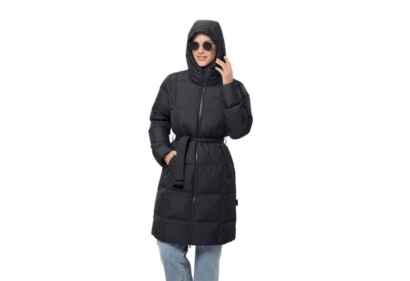 Jack Wolfskin Daunenmantel Frozen Lake Coat (winddicht, wasserabweisend) schwarz Damen von Jack Wolfskin