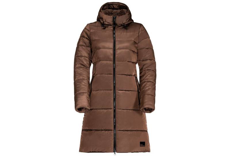 Jack Wolfskin Wintermantel Eisbach Coat (winddicht, wasserabweisend, PFC-frei) 2022 braun Damen von Jack Wolfskin