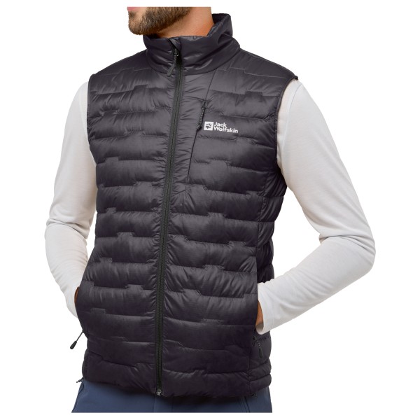 Jack Wolfskin - Passamani Down Vest - Daunenweste Gr 3XL grau von Jack Wolfskin