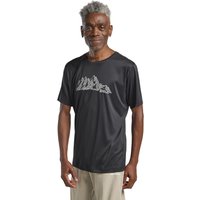 Jack Wolfskin Peak Graphic T-Shirt Men Funktionsshirt Herren L grey,black MTN phantom von Jack Wolfskin