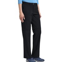 Jack Wolfskin Pico Trail Zip Off Pants Women Zip-Off Hose Damen 38 black black von Jack Wolfskin