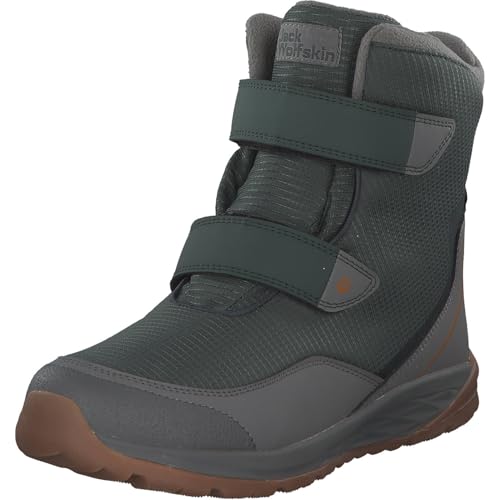 Jack Wolfskin Unisex Kinder Polar Bear Texapore HIGH VC K Winterstiefel, Slate Green, 32 EU von Jack Wolfskin