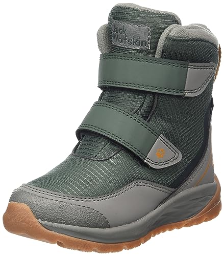 Jack Wolfskin Polar Bear Texapore HIGH VC K Winterstiefel, Slate Green, 38 EU von Jack Wolfskin