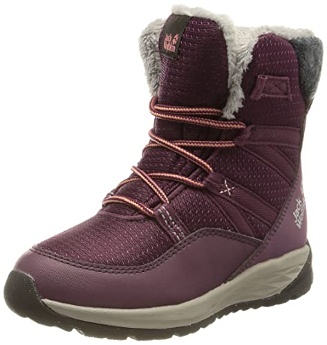 Jack Wolfskin Unisex Kinder Polar Wolf Texapore High K Schneestiefel, Purple Coral, 40 EU von Jack Wolfskin